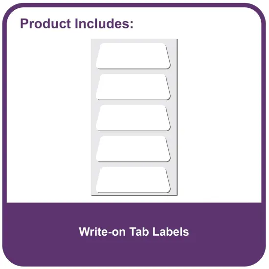 Index Card Case, 3" x 5", Assorted, Pack of 24 {2}