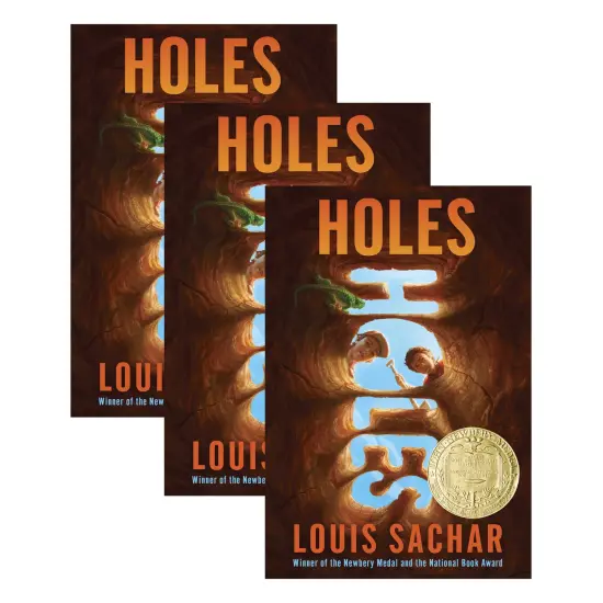 Holes Book, Paperback, Pack of 3 {1}