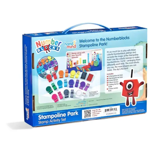 Numberblocks Stampoline Park Stamp Activity Set {3}