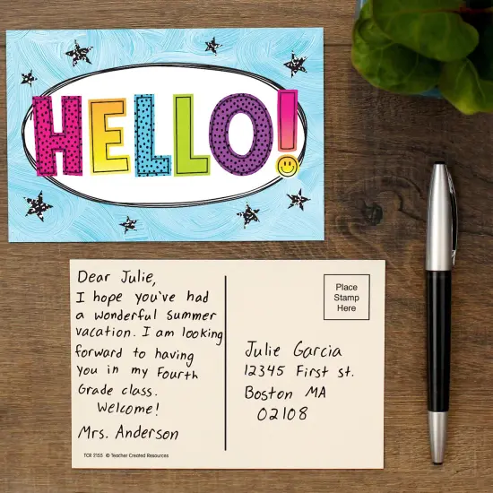 Brights 4Ever Hello Postcards, 30 Per Pack, 6 Packs {2}