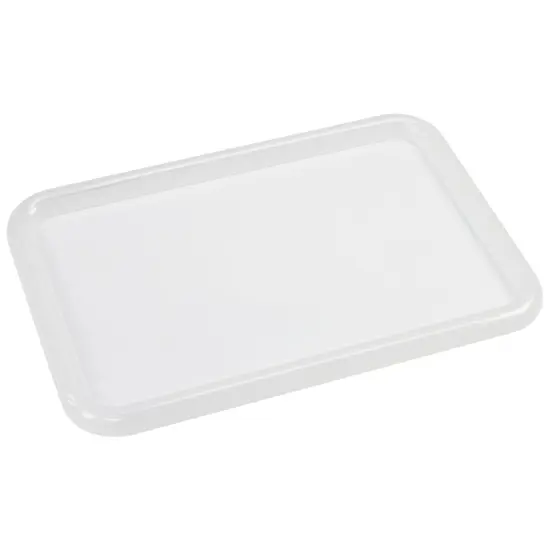 Clear Lid Bin Cover, Fits Storex Small Cubby Bin, 5-Pack {1}