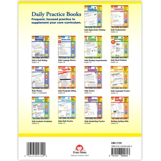 Daily Paragraph Editing Book, Grade 6 {2}