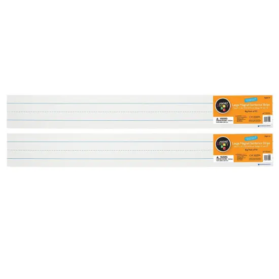 Large Magnetic Sentence Strips, 10 Pieces Per Pack, 2 Packs {1}