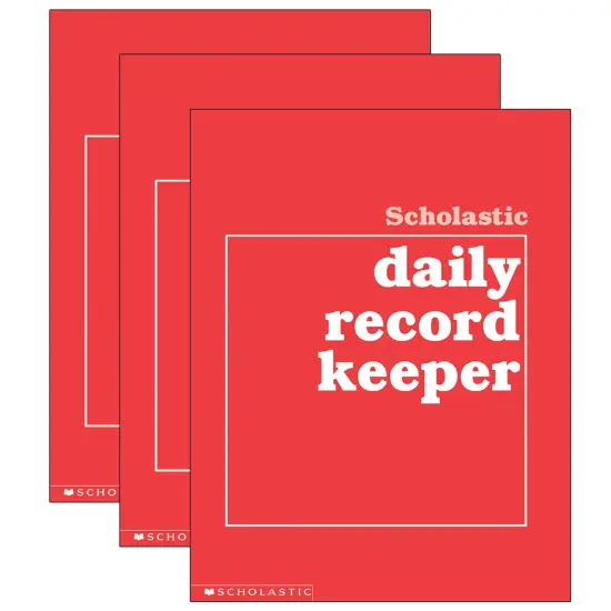 Scholastic Daily Record Keeper, Pack of 3 {1}