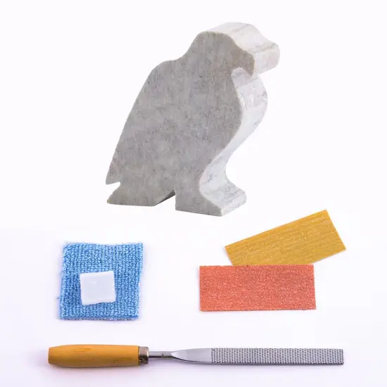 Eagle Soapstone Carving Kit {2}