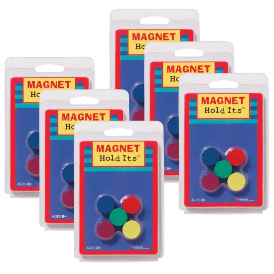 Ceramic Disc Magnets, 3/4", 10 Per Pack, 6 Packs {1}