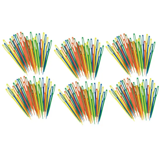 Plastic Lacing Needles, 32 Per Pack, 6 Packs {1}