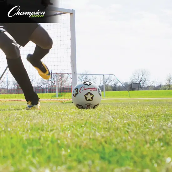 Rubber Soccer Ball Size 5, Pack of 3 {5}