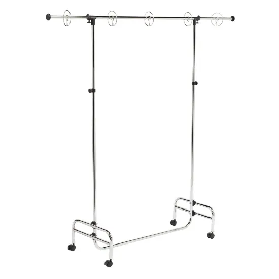 Adjustable Pocket Chart Stand, Metal, Locking Casters, Adjustable to 78", 1 Stand {1}
