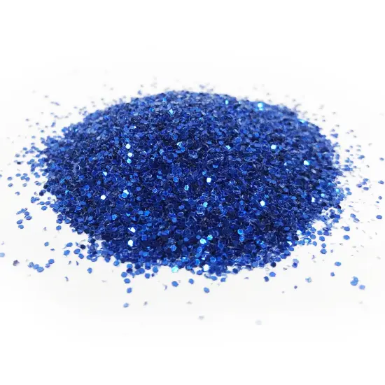 Creative Arts&trade; Glitter, 1 lb. Bottle, Blue, Pack of 3 {2}