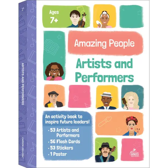 Amazing People: Artists and Performers Activity Book {1}