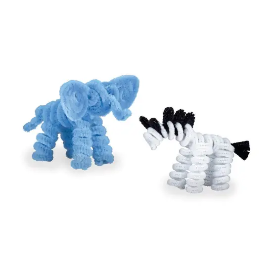 Regular Stems, White, 12" x 4 mm, 100 Per Pack, 12 Packs {3}