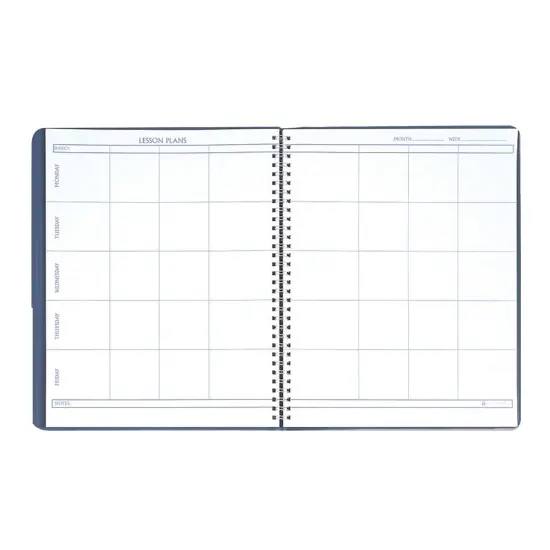 Lesson Planner Book, 41 Weeks, Blue, Pack of 2 {2}