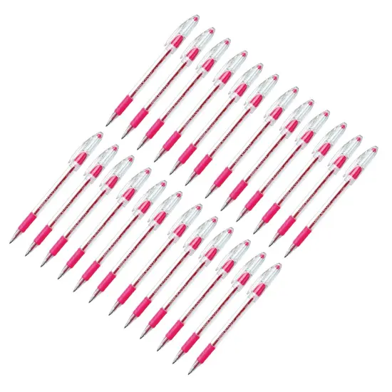 R.S.V.P.&reg; Ballpoint Pen, Fine Point, Pink, Pack of 24 {1}