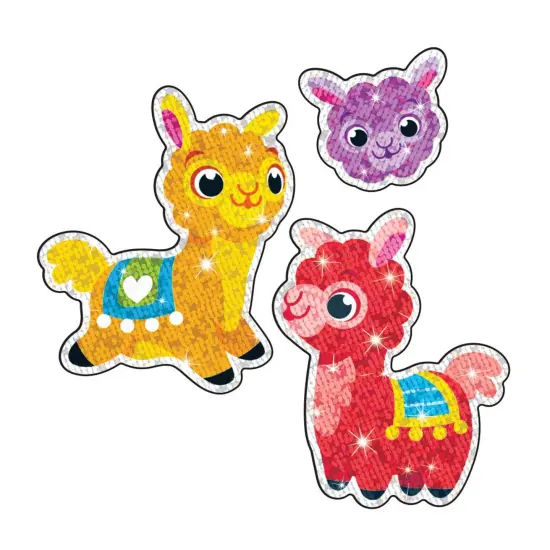 Llama Llove Sparkle Stickers&reg;, 20 Per Pack, 6 Packs {5}