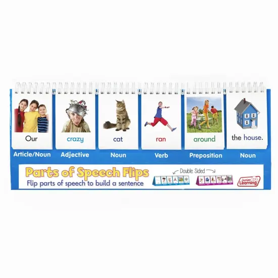 Double-Sided Parts of Speech Flips, Pack of 2 {3}