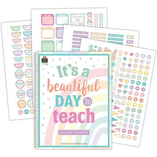 Pastel Pop Lesson Planner {2}