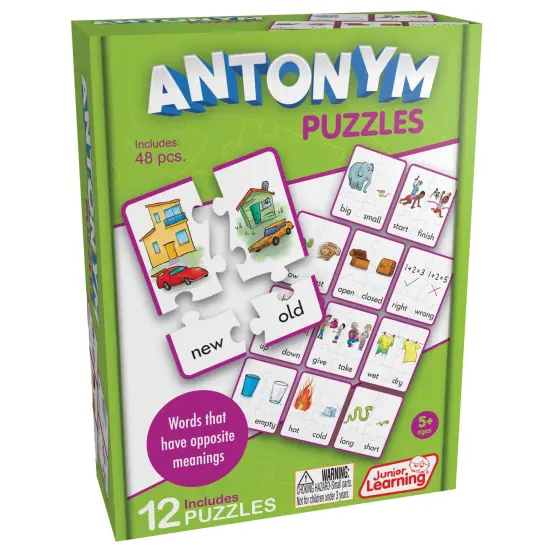 Antonym Puzzles, 12 Per Set, 3 Sets {2}