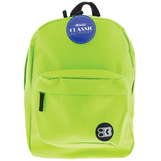 Classic Backpack 17" Lime Green {1}