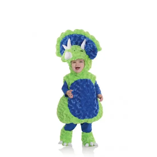 Belly Babies Triceratops Dinosaur Plush Child Toddler Costume {1}