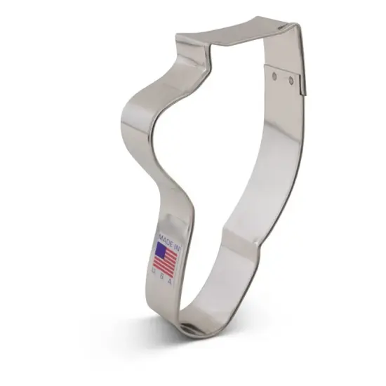 Ann Clark Ballet Slipper Cookie Cutter, 4-1/2" {2}