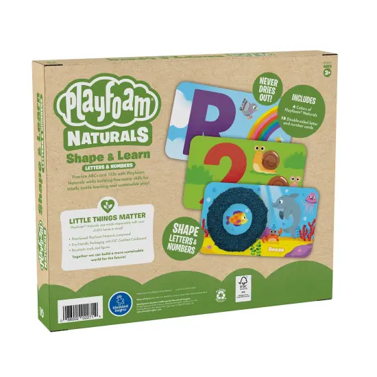 Playfoam&reg; Naturals Shape & Learn Letters & Numbers {3}