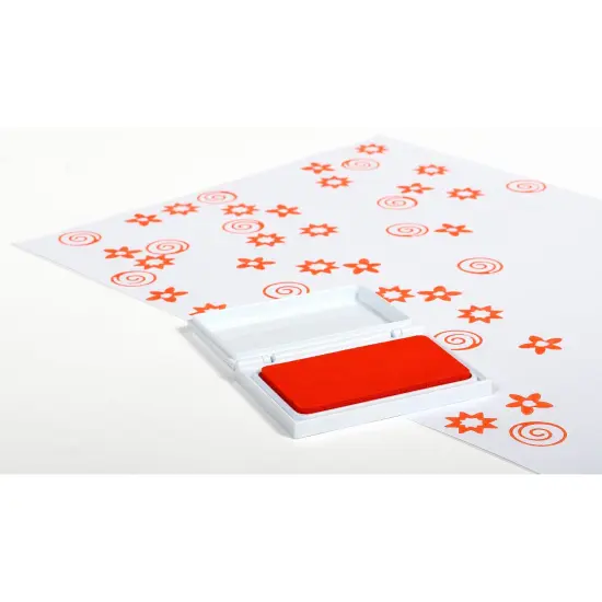 Washable Stamp Pad - Orange - Pack of 6 {6}