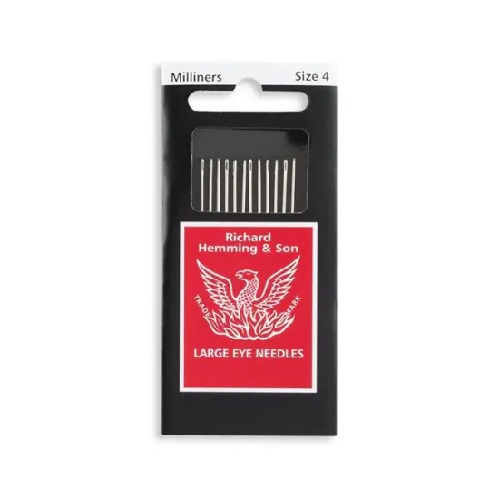 Hand Sewing Needles - Milliners --- Size 4 --- by Richard Hemming & Son® {1}