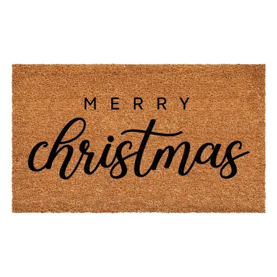 Classic Christmas Doormat {1}