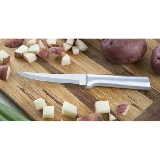 Rada Super Paring Knife, Hand-Sharpened Super Parer 4.375 inch Blade Knives, Stainless Steel with Solid Aluminum Handle {6}