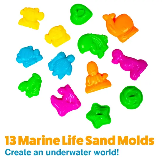 USA Toyz Sand Molds Beach Toys for Kids - 23pk {2}