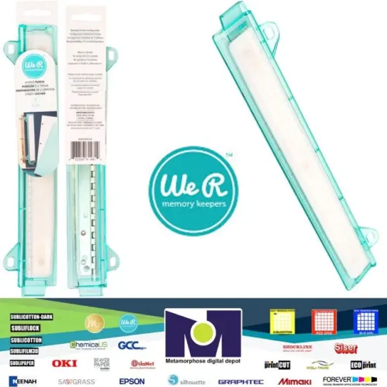 TOOL - WE R MEMORY KEEPERS - 3-HOLE PUNCH 60000034 by American Crafts {1}