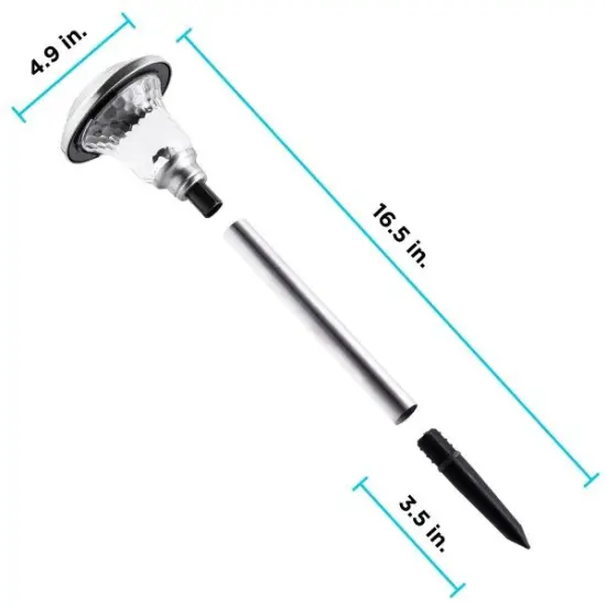 BLACK+DECKER Outdoor Solar Path Lighting - 8 Pack (BDSLPT8P) {2}