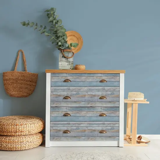 Peel and Stick Decorative Paper Roll, 17-1/2" x 10 ft, Beachwood {5}