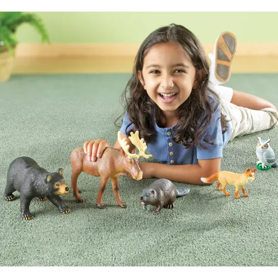 Jumbo Forest Animals, Set of 5 {3}