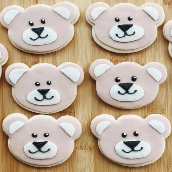 Ann Clark Bear Face Cookie Cutter {5}
