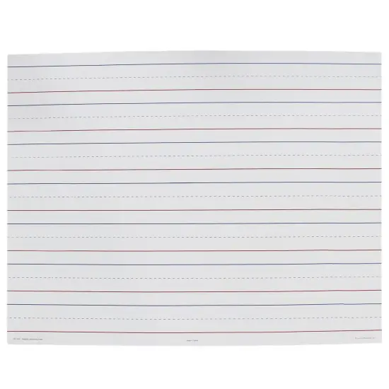 Magnetic Demonstration Handwriting Paper, 28" x 22" {1}