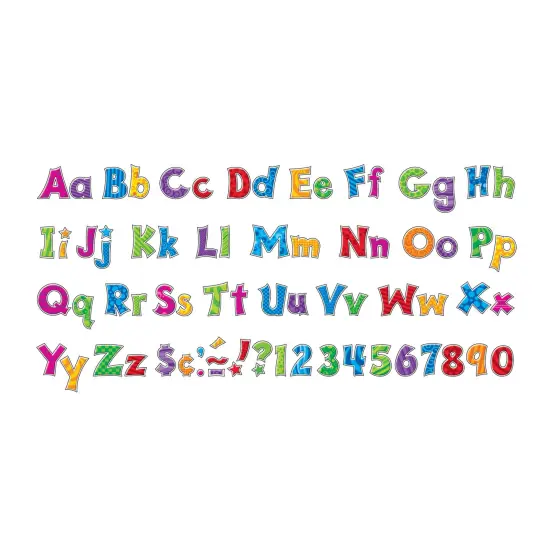 Patchwork FF 4" Friendly Combo Ready Letters&reg;, 3 Packs {2}