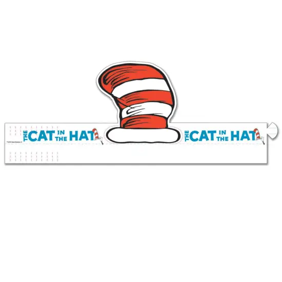 Dr. Seuss&trade; Cat's Hat Wearable Cut Out Hats, 32 Per Pack, 2 Packs {2}