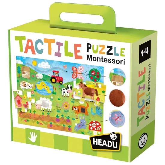 Tactile Puzzle Montessori {1}