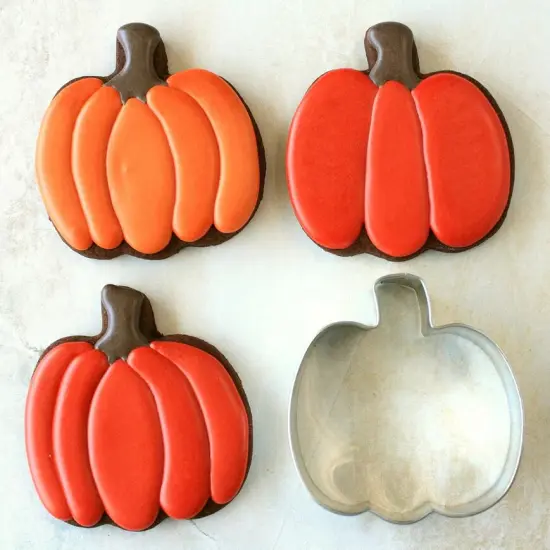 Ann Clark Pumpkin Cookie Cutter, 3" {6}