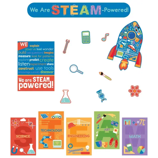 STEAM Bulletin Board Set, 22 Pieces {1}