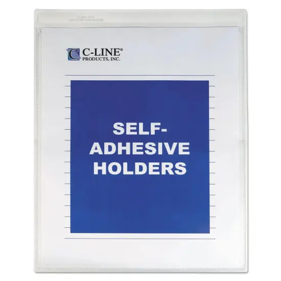 Self-Adhesive Shop Ticket Holders, 9 x 12, Box of 50 {1}