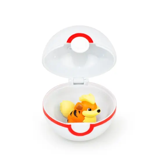 Pok&eacute;mon Clip 'N' Carry Pok&eacute; Ball & Growlithe Set | Includes Ball & 2" Growlithe Figure {4}