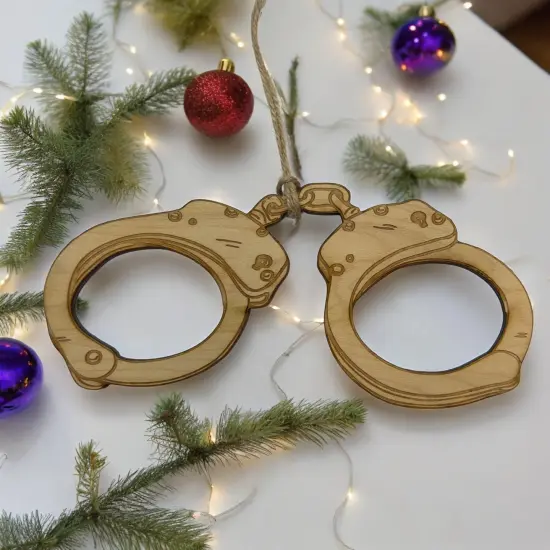 Ornament - Handcuffs {4}