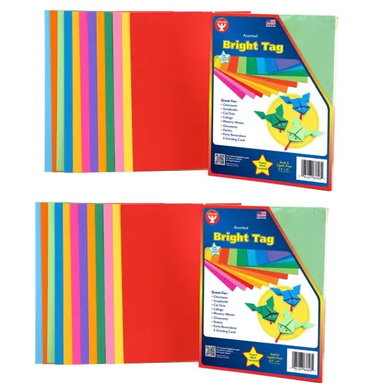 Bright Tag, 8.5" x 11", 48 Sheets Per Pack, 2 Packs {1}