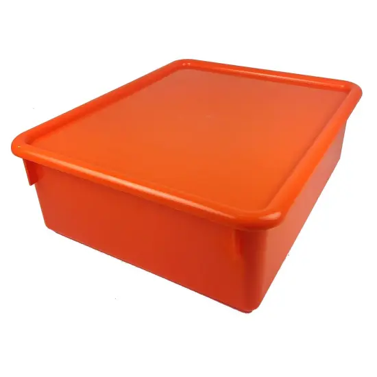 Double Stowaway&reg; Tray with Lid, Orange {1}