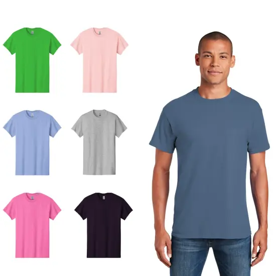 Gildan&reg; Heavy Cotton Crewneck Short Sleeve T-Shirt Heliconia {2}