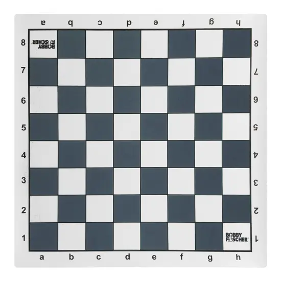 Bobby Fischer Tournament Roll Up Chess Board - Vinyl {6}