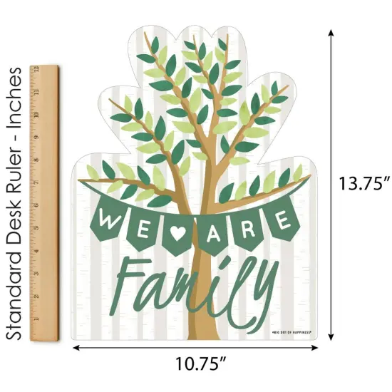 Big Dot of Happiness Family Tree Reunion - Outdoor Lawn Sign - Family Gathering Party Yard Sign - 1 Piece {6}